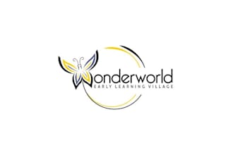design classic childcare brand logo