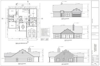 make architectural and construction set drawings in autocad