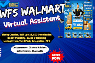 upload, optimize walmart listings, fix listing errors fast, boost sales