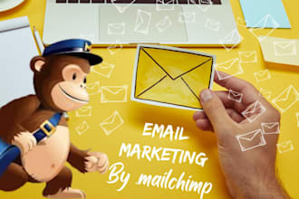 be your mailchimp expert for professional email marketing