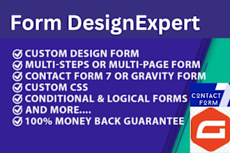 style customized gravity forms, contact form 7, wpforms