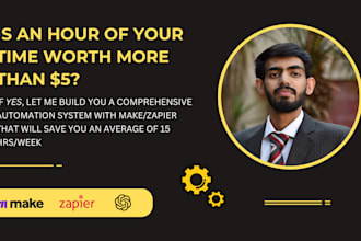 automate your business processes using ai, zapier and make