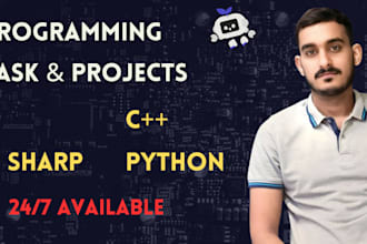 do programming tasks and projects in c cplusplus java and python efficiently