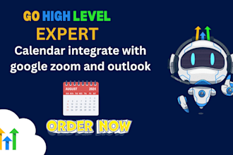 integrate google calendar in go high level zoom, outlook