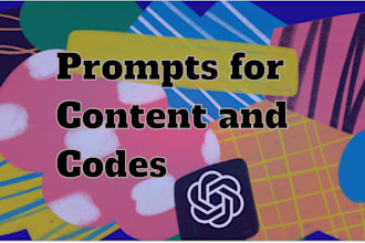 prompt chatgpt and ai for codes and content