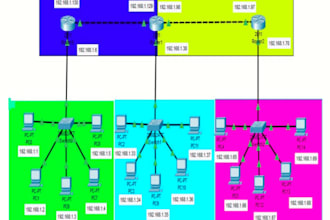 do networking tasks and labs on cisco packet tracer