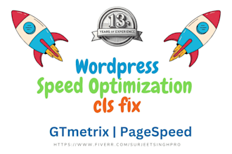speed up your wordpress website on gtmetrix and pagespeed 13 years of experience