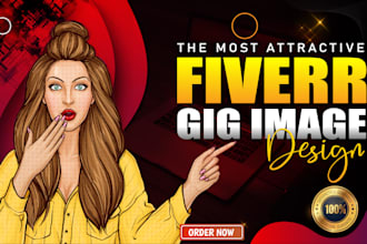design your clickable gig picture, fiverr gig image