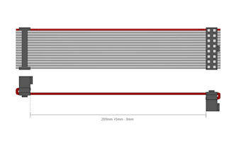 create a ribbon cable assembly drawing