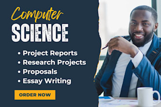 do computer science research writing services project report