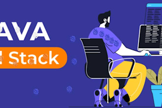 create rest API, website in java, spring boot as full stack developer