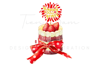 draw vibrant food and drink art