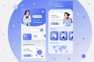 create stunning user friendly figma and adobe xd mobile app UI UX design