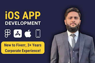 do native ios app development for ipad app, iphone app in swift, swiftui,  xcode