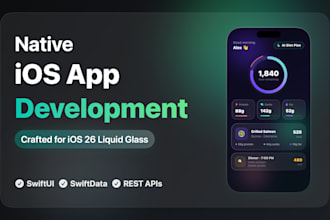 develop a native ios app