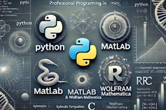 do mathematical programming in wolfram mathematica, matlab