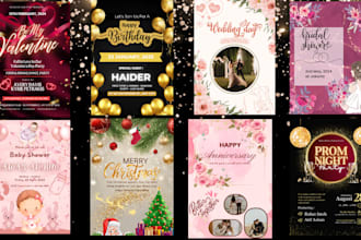 do birthday,anniversary,event,wedding,valentine,baby shower flyer