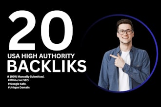 20 USA backlinks SEO link building