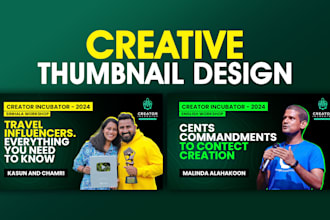 design youtube thumbnails just for you