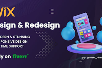 be wix expert to build design redesign wix online store and website