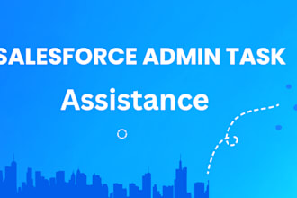 be your expert salesforce admin for setup and customization
