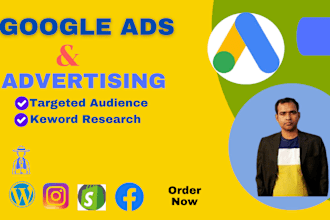 do google ads,adword, ppc campaign setup and  manage pmax ads
