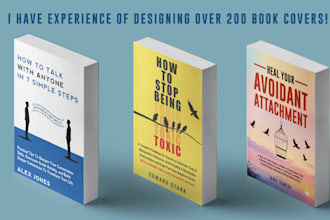 design a self help book cover for you