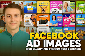facebook ads design static fb ads, social media post design