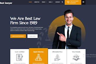 do law firm website, lawyer website, notary website, attorney website, law firm