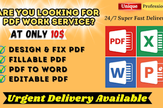 design a fillable pdf form convert document to editable pdf