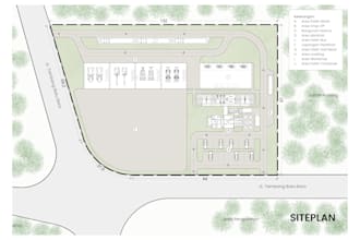 do rendering architectural siteplan