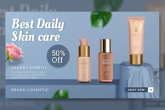 build skin care shopify beauty store spa cosmetics contouring hair website