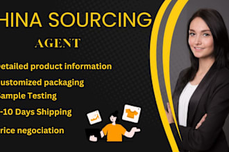 be your alibaba ,and china sourcing agent for amazon fb