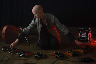 compose organic music with cello and analog electronics