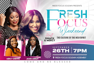 design a captivating church flyer, event or easter flyer