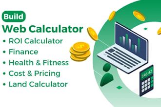 create realtime web calculator for wordpress website