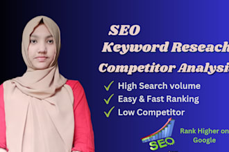do the best SEO keyword research and competitor analysis for top ranking