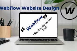develop responsive webflow website or figma to webflow or ecommerce website