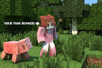 run errands and complete your tasks in minecraft