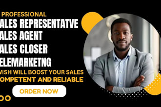 be your sales closer sales representative lead generation virtual assistance