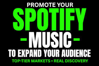 promote your spotify music to expand your audience
