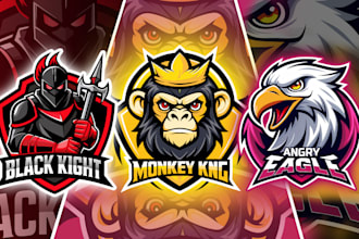make an unique cartoon mascot logo design