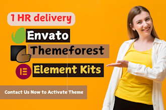 urgently install envato elements kit , themeforest and wordpress themes