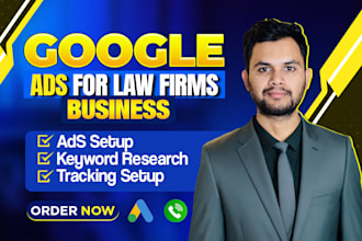 boost law firm or lawyer leads via google PPC ads for USA and canada