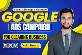 do google ads for home cleaning, flooring, pressure washing service in USA, UK