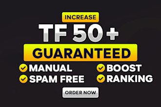 increase tf majestic trust flow 50 seo of your website
