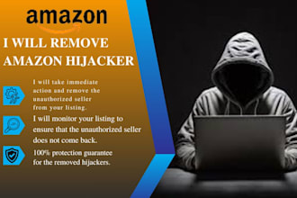 remove amazon hijackers or unauthorized seller from your fba or fbm listing
