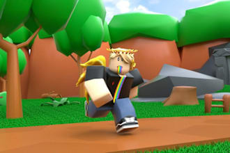 develop roblox game system, lua script map for roblox, open world game, 2d to 3d