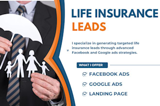 generate life insurance leads health insurance leads iul life insurance leads
