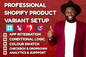 setup shopify product variant optis avis globo swatch king easify infinite glo